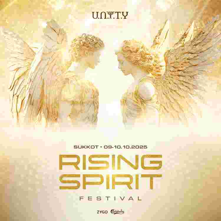 Event image UNITY ✦ RISING SPIRIT FESTIVAL ✦  SUKKOT  ✦ 09-10.10.2025