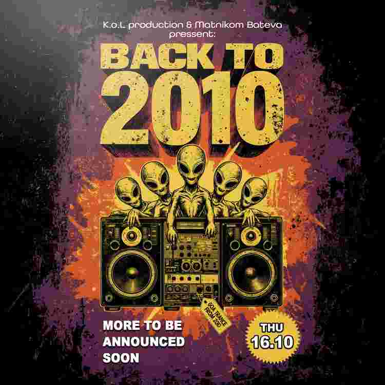 Event image Back to 2010