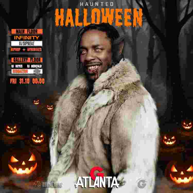 Event image האלווין! היפהופ/רגאטון ב 2 רחבות - 31.10 באטלנטה -- Friday 31.10 100% HALLOWEEN hiphop 2 Floors @ ATLANTA